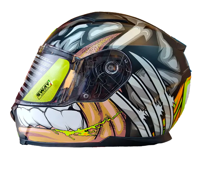 Sway 820 Wolverıne Full Face Kask