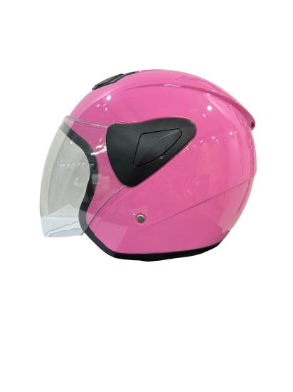 SWAY633 Yarım Kask Open Face Pembe