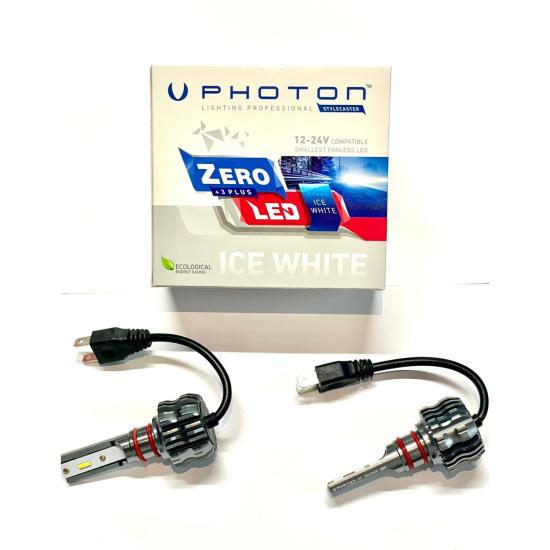 Photon Zero H4 Ice Whıte +3 Plus Fansız Led 12V-24V